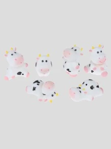 QYeah 1 件牛形随机装饰工艺品，小卡通可爱装饰品，适合家居装饰最佳礼物