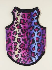 PETSIN 1 leopardmönstrad husdjursväst - Multifärgad - Visa 2