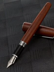 1入組木頭鋼筆 - 紅木色 - 查看 6