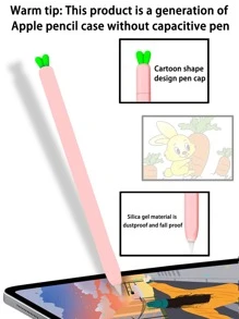 Carrot Design Case Compatible With the 1st Generation Apple Pencil - Pink - View 4