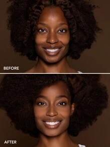 SHEGLAM عينة من بلسم الأساس بتغطية كاملة-موكا كريم أساس مرطب يدوم طويلاً خالي من العيوب للتحكم في الزيوت مصحح للون إخفاء المسام تغطية العيوب غير دهني غير متكتل كريم أساس ذو مظهر أكثر نعومة كريم أساس الشتاء - Mocha - مشاهدة 2