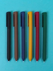 6pcs Mixed Color Gel Pen - Multicolor - View 2