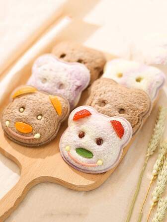 1入組熊形狀切面包刀