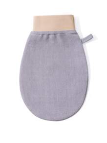 2 chiếc Găng tay tắm tẩy tế bào chết màu ngẫu nhiên, Găng tay tẩy tế bào chết đơn giản cho phòng tắm Trang trí phòng tắm tại nhà Trang trí mùa thu Trở lại trường - Nhiều màu - Xem 8