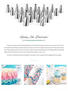 24 piezas Conjunto - Plateado - Ver 4