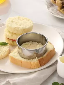 3入組不銹鋼麵皮模具 - 銀色 - 查看 2