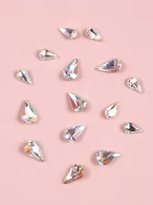 20 piezas Decoración de uñas con diseño de gota de agua - Multicolor - Ver 4