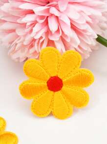 10入組花貼布 - 金色 - 查看 2