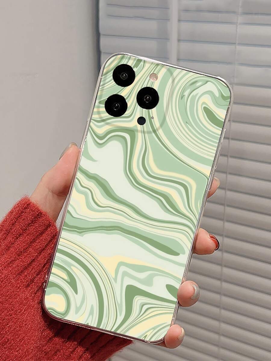 Funda de teléfono con bloques de color, versión internacional, no la versión nacional - Verde - Ver 1