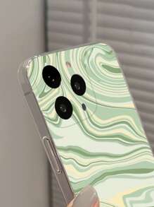 Funda de teléfono con bloques de color, versión internacional, no la versión nacional - Verde - Ver 4