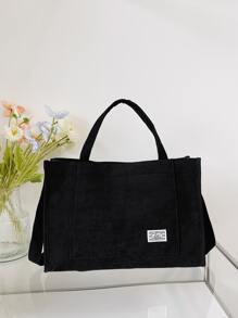 Chi tiết bản vá Túi đeo vai có sức chứa lớn Túi đi học dành cho sinh viên tốt nghiệp, cô gái tuổi teen, sinh viên năm nhất, năm thứ hai, trung học cơ sở và trung học phổ thông, đại học và trung học, hoàn hảo cho các hoạt động ngoài trời, du lịch và trở lại trường học - màu đen - Xem 2