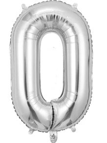 H.L.BALLOON 1 pieza Globo de lámina de número azul de 16 pulgadas (sorbetes no incluidos) - Ver 3