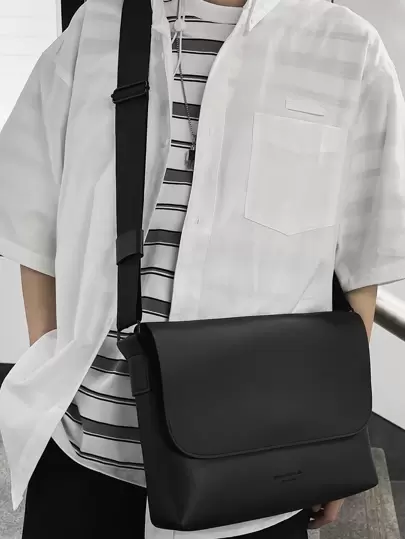 peach tree Minimalist Men's Casual Daily Commute Shoulder Bag, Large Capacity Christmas Men Bag Vacation Travel Essentials Dad Gifts Retro Bag Vintage Crossbody Bag Messenger Bag Tote Bag Side Bags For Men Funny Gifts Gifts For Men Bag For Men Winter Christmas Gifts Valentine Day Black Bag Holiday Essentials Camping Sling Bag For Men Stickers Back To School Valentines Gifts Valentine Gifts For Men Vintage Gift Bag Bag Pack Cross Body Bag Spring Vintage Bags School Supplies Purse Shopping Bag Valentine'S Day