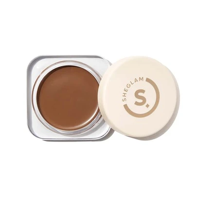 SHEGLAM 全遮瑕粉底霜-榛果 持久無瑕保濕粉底霜 控油 色彩校正 遮瑕膏 無毛孔 遮瑕 不油膩 不結塊 更光滑的粉底霜粉底霜 品牌 美容 化妝 化妝品 適合女性與女孩 完美搭配夏季春季 Y2K 時尚 流行 生日 母親節禮物 假期 派對準備就緒 最佳顏色