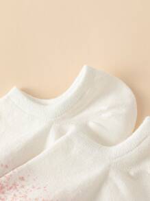 5pairs Ombre Invisible Socks - Multicolor - View 4