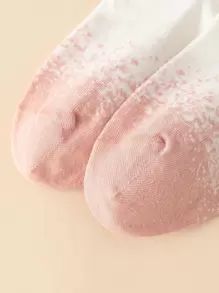 5pairs Ombre Invisible Socks - Multicolor - View 5