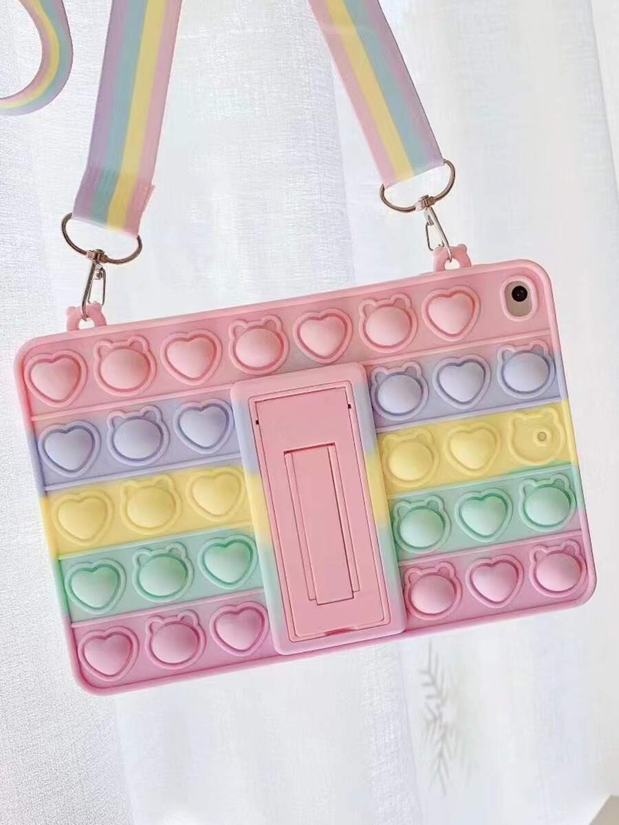 Push Pop Bubble Fidget Case Compatible With IPad For IPad 9th Gen/IPad