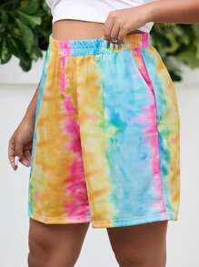 Shorts de tie dye - Multicolor - Ver 5