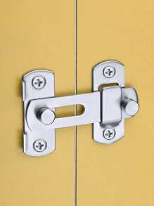 1 pieza Candado de acero inoxidable - Plateado - Ver 5