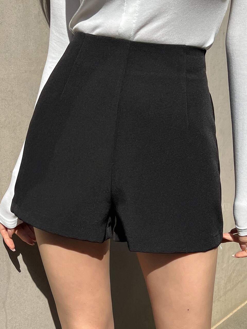 High Waist Wide Leg Shorts