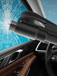 1 pieza Martillo mini para automóvil - Negro - Ver 2