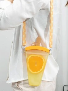 1 pieza Vaso con diseño de fruta - Multicolor - Ver 4