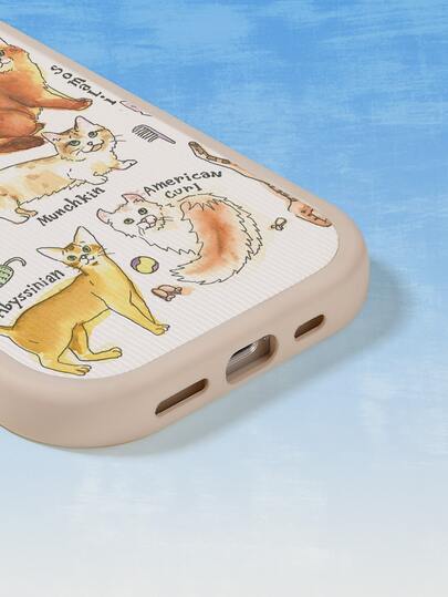 JOLLY by Jiajia Funda para móvil con patrón de gato