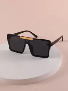 1 副时尚方形框架儿童眼镜，适合男孩和女孩，适合日常佩戴、旅行、派对和摄影道具