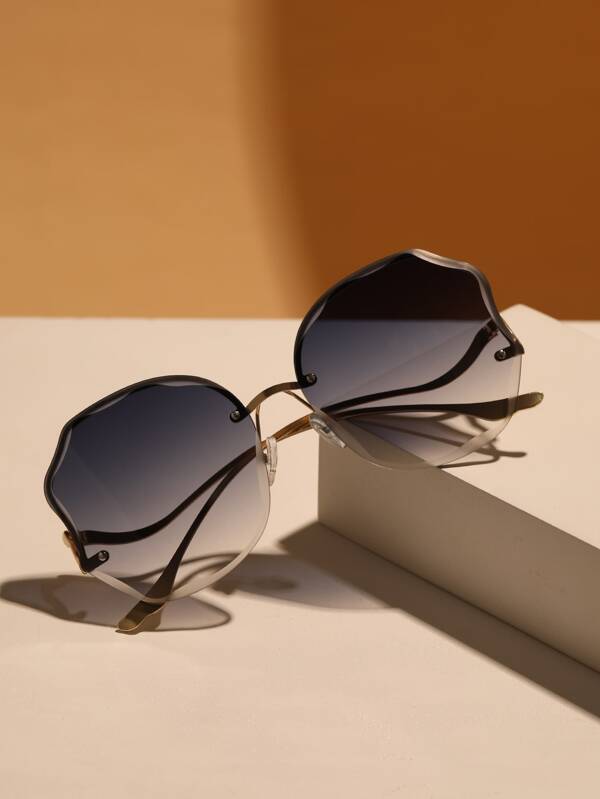 渐变镜片太阳镜 女士海滩配饰 太阳镜 太阳镜遮阳镜
