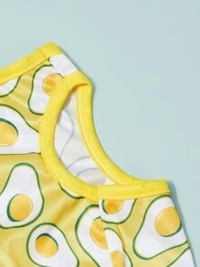 PETSIN 酪梨圖案寵物背心 - 彩色 - 查看 5