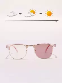 Gafas de moda fotocromáticas con lentes tintadas para actividades al aire libre, accesorios de playa, accesorios de playa para mujer, fundamentos de , atuendos de mujer de otoño e invierno, ropa casual de negocios, regalos para vacaciones de verano, playa, al aire libre y viajes