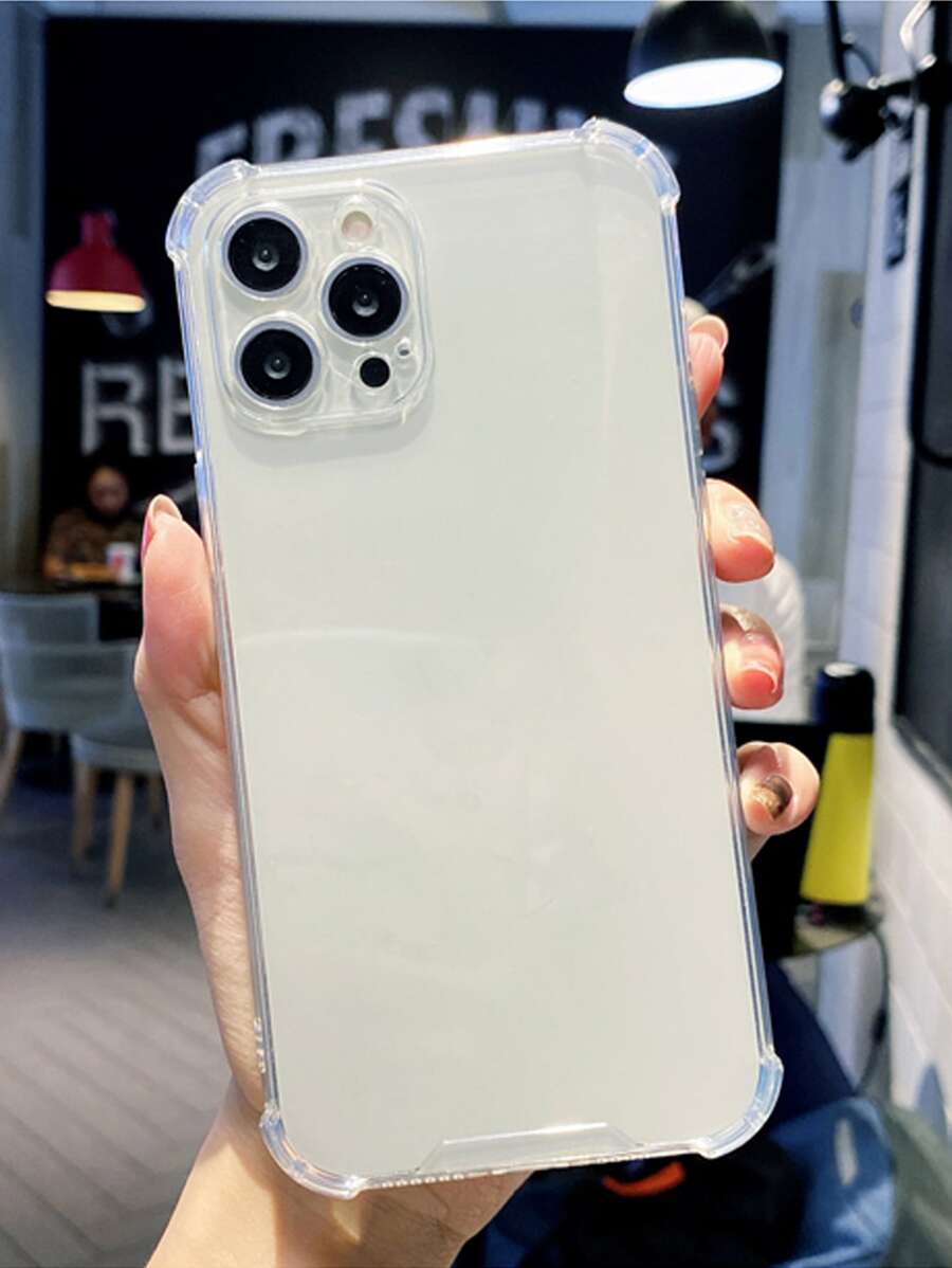 iPhone 11、iPhone 13、iPhone 14 Pro Max適用的透明手機殼 - 無色 - 查看 1