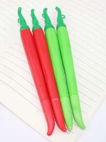 2入組辣椒形狀隨機圓珠筆