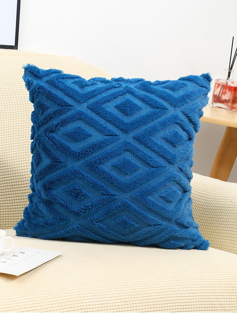 Vỏ đệm mô hình hình học không có chất làm đầy - Màu xanh lam - Xem 1