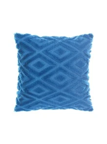 Vỏ đệm mô hình hình học không có chất làm đầy - Màu xanh lam - Xem 2