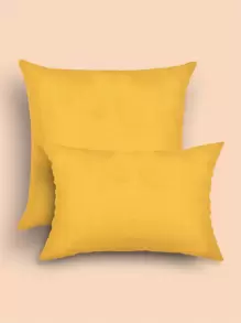 1 pieza Funda de cojín sin relleno unicolor