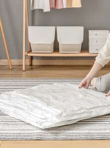 1pc Vacuum Bag With 1pc Manual Air Pump Halloween Decorations Halloween Costumes Autumn Decor Festival Decor - White - View 6