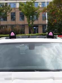 2入組貓耳設計車裝飾用品 - 彩色 - 查看 1