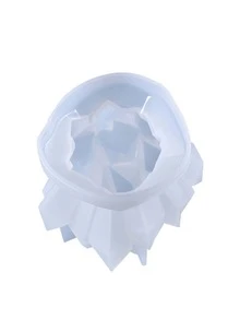 1pc Crystal Shaped Silicone Mold - White - View 4