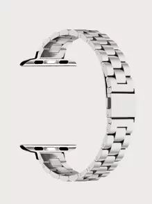 金屬錶帶適用於Apple Watch - 銀色 - 查看 2