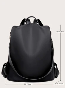 Waterproof,Anti Theft,Portable Minimalist Large Capacity Backpack School Bag For Graduate, Teen Girls, Freshman, Sophomore, Junior & Senior In College, University & High School, Perfect For Outdoors ,Travel & Back To School For Teen Girls Women College Students,White-collar Workers Perfect for School,College,Work ,Business,Commute,Back to School