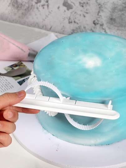 1 Conjunto De Herramientas De Decoración De Tarta En Forma Curva