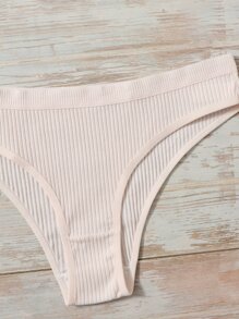 7 piezas Bragas tejida de canalé simple - Multicolor - Ver 4