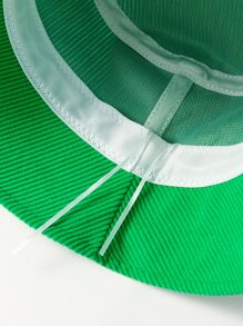 Sombrero cubo unicolor - Verde - Ver 4