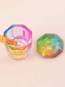 klimonla 1 cái Cốc rửa cọ vẽ móng tay Color Block, Đồ dùng làm móng, Dụng cụ làm móng, Dụng cụ làm móng, Trở lại trường, Móng tay, Dụng cụ làm móng để nhấn móng tay - Nhiều màu - Xem 6