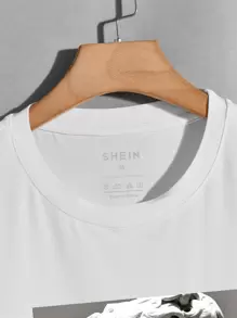 Tops Nam Con số Giải trí - trắng - Xem 4