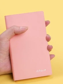 1pc Máy tính xách tay màu rắn - Hồng - Xem 4