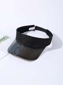 Mũ che mặt bằng đồ họa chữ cái - màu đen - Xem 1