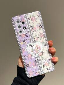 1个花卉图案手机壳，国际版，非国内版 - 彩色 - 查看 2