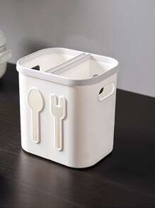 1pc Multifunction Cutlery Drain Rack